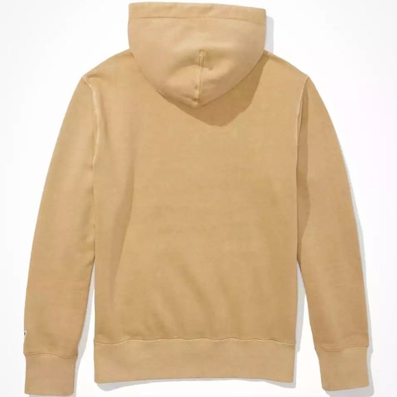 AE Super Soft Fleece Icon Hoodie Khaki - Picture 2 of 5